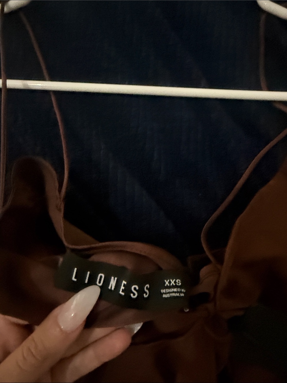 Mariah Cami Top in Brown - Picture 4 of 4